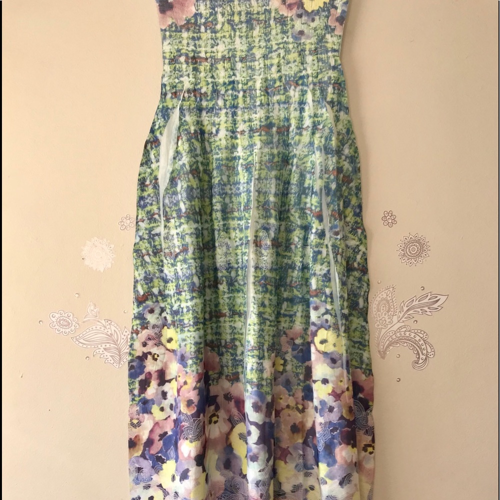 Strapless Maxi Dress